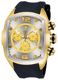 Invicta Lupah Srebrny/Guma 10068