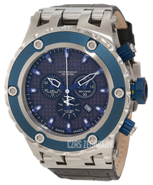 Invicta Subaqua Reserve Czarny/Skóra Ø52 mm 10076