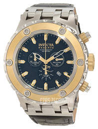 Invicta Subaqua Czarny/Skóra Ø52 mm 10077