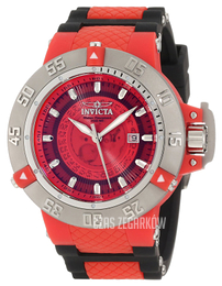 Invicta Subaqua Czerwony/Guma Ø50 mm 10106