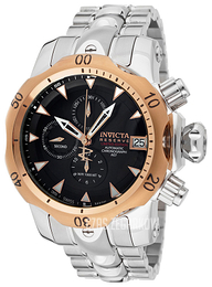 Invicta Reserve Czarny/Stal Ø52 mm 10170