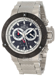 Invicta Subaqua Czarny/Stal Ø50 mm 10191