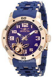 Invicta Sea Spider Niebieski/Stal w kolorze różowego złota Ø49 mm 10299