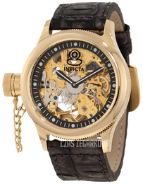 Invicta Russian Diver Szkieletowa tarczy/Skóra Ø47 mm 10364