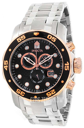 Invicta Pro Diver Czarny/Stal Ø48 mm 10379