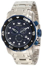 Invicta Pro Diver Czarny/Stal Ø48 mm 10381