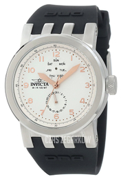 Invicta DNA Srebrny/Guma Ø40 mm 10399