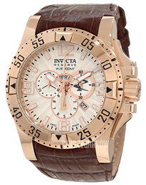 Invicta Excursion Srebrny/Skóra Ø50 mm 10522