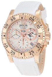 Invicta Excursion Srebrny/Skóra Ø40 mm 10525