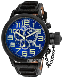 Invicta Russian Diver Niebieski/Skóra Ø52 mm 10557