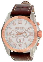 Invicta Specialty Srebrny/Skóra Ø46 mm 10635