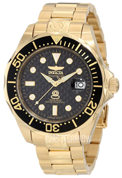 Invicta Pro Diver Czarny/Stal w odcieniu złota Ø47 mm 10642