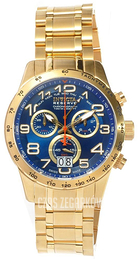 Invicta Reserve Niebieski/Stal w odcieniu złota Ø48 mm 10741