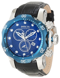 Invicta Venom Niebieski/Skóra Ø46 mm 10821