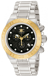 Invicta Subaqua Czarny/Stal Ø45 mm 10852