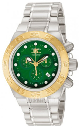 Invicta Subaqua Zielony/Stal Ø45 mm 10855