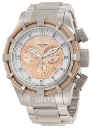 Invicta Reserve Różowe złoto/Stal Ø50 mm 11035