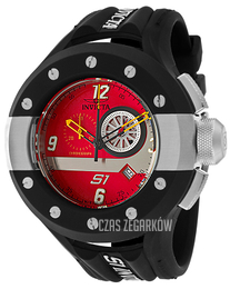 Invicta S1 Rally Czerwony/Guma Ø52 mm 11129