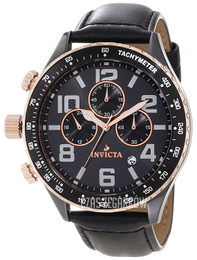 Invicta Ceramics Czarny/Skóra Ø45 mm 11252