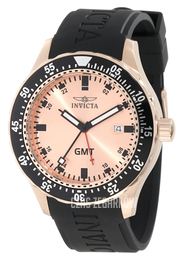 Invicta Specialty Różowe złoto/Guma Ø45 mm 11257