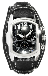 Invicta Lupah Czarny/Skóra Ø40 mm 11321