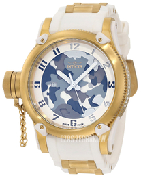 Invicta Russian Diver Szary/Stal w odcieniu złota Ø52 mm 11338
