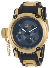 Invicta Russian Diver Czarny/Stal w odcieniu złota Ø52 mm 11339