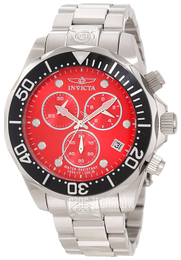 Invicta Pro Diver Czerwony/Stal Ø47 mm 11486