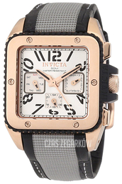 Invicta Cuadro Srebrny/Skóra 11578