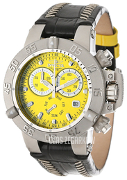 Invicta Subaqua Żółty/Skóra Ø42 mm 11619