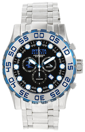 Invicta Reserve Czarny/Stal Ø52 mm 11866