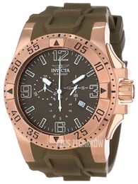 Invicta Excursion Zielony/Guma Ø51 mm 11910