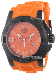 Invicta Excursion Pomarańczowy/Guma Ø49.5 mm 11912