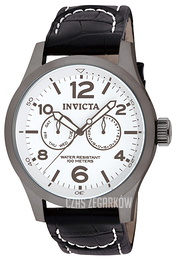 Invicta Specialty Biały/Skóra Ø48 mm 12178