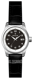 Invicta Vintage Czarny/Skóra Ø45 mm 12186