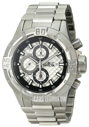 Invicta Pro Diver Srebrny/Stal Ø49.5 mm 12368