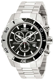 Invicta Pro Diver Czarny/Stal Ø43 mm 12443