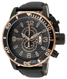 Invicta Corduba Czarny/Tkanina Ø52 mm 12622