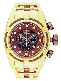 Invicta Bolt Brązowy/Stal w odcieniu złota Ø53 mm 12755