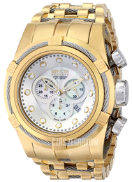 Invicta Bolt Biały/Stal w odcieniu złota Ø53 mm 12757