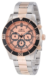 Invicta Specialty Różowe złoto/Stal w kolorze różowego złota Ø45 mm 12842