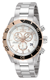 Invicta Pro Diver Biały/Stal Ø43 mm 12859