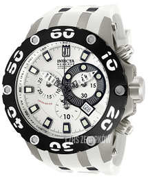 Invicta Jason Taylor Specialty Srebrny/Guma Ø51 mm 12947