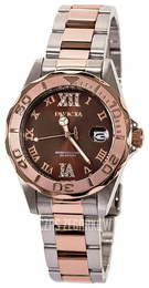 Invicta Pro Diver Brązowy/Stal w kolorze różowego złota Ø38 mm 13025