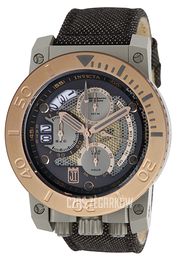 Invicta Jason Taylor Czarny/Tkanina Ø48 mm 13049