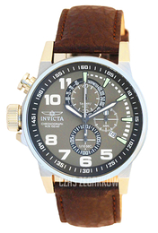 Invicta Force Zielony/Skóra Ø46 mm 13054