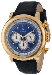 Invicta Vintage Niebieski/Skóra Ø48 mm 13057