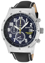 Invicta Specialty Niebieski/Skóra Ø45 mm 1316