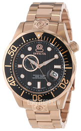 Invicta Pro Diver Czarny/Stal w kolorze różowego złota Ø47 mm 13699