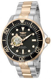Invicta Pro Diver Czarny/Stal w kolorze różowego złota Ø47 mm 13708